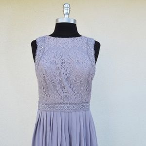 Lace and Chiffon Dress